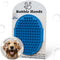 Dog Bath Brush - Silicone Grooming & Shedding Brush for Dogs & Cats, Pet Hair Removal Tool for Deep Clean & Massage