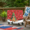 Christmas Patio Cooler Cover for Outdoor Bar Cart Anti Slip Durable Ice