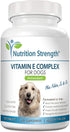 Vitamin E for Dogs - Promotes Cardiovascular Health - Immune System Support with Zinc, Selenium, Folate