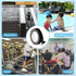 16.4 ft Sandy Trimmer Strip with Foldable Scissor for Small Pet Glider Exercise Wheel