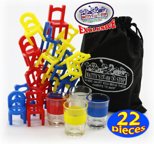 Ultimate Drunken Chairs Party Game with Storage Bag