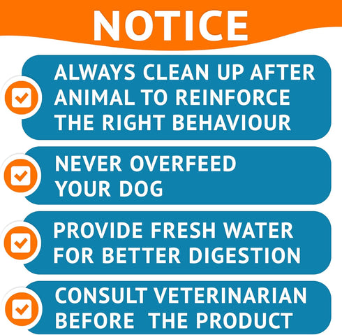 Chew No Poo - Coprophagia Treatment for Dogs, Natural Stool Eating Deterrent + Breath Aid, Probiotics & Digestive