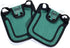 2 Pack DOWN UNDER OUTDOORS Small Chicken Saddles for Bantams and Young Birds, Includes Shoulder Covers (Teal)
