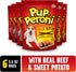 5.6 (Pack 8) Pup-Peroni Dog Treats, Real Beef + Sweet Potato Mix Stix, Ounce