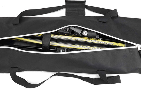 MOOCY Ski Bag for Air Travel, Unpadded Snow Ski Bags Fit Skis Up to 200cm