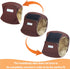 Langsprit Male Belly Bands for Dogs, Pack of 3 High Absorbing Washable Dog Diapers (Black, Gray, Coffee)