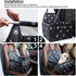 BYGD Pet Dog Booster Seat | Upgrade Support Rod | Breathable and Foldable Pet Car Basket | Portable Seat for Small and