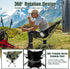 360 2.7LB 305LBS Swivel Folding Chair, Compact Portable Camping Chairs for Outdoor Travel Hunting Hiking Fishing