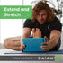 Gaiam Yoga Block - Supportive Latex-Free Eva Foam with Soft Non-Slip Surface for Yoga, Pilates, Meditation Accessories