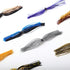 Spinnerbait Skirts, Silicone Jig Skirts, 10 Bundles Bass Fishing Jigs Skirts for DIY Squid Jig Spinner Bait