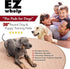 36 Inch EZwhelp Reusable Dog Pee Pad, Washable Waterproof Mat for Dog Potty Training or Whelping Pad, Round