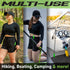 Gradient Fitness Emergency Whistles (2 Pack) - Loud Pealess Plastic Survival Whistle with Adjustable Lanyard
