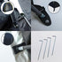 Outdoor Bike Covers Storage Shed Tent - 210D Oxford Waterproof Fabric Bicycle Cover with Aluminum Alloy Bracket