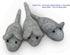 Cat Mouse Toy - 3 Felted Wool Mouse Toys Without Catnip for Indoor Cats and Kittens