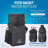 WulfPack Magnetic Gym Bag, Magnetic Bottle Bag, Water Bottle Carrier Holder with Large Phone Pockets, Large Pockets