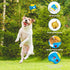 2PCS Premium Dog Treat Balls 3", Glow in The Dark Fetch Toys for Small/Medium/Large Dogs, Vanilla Flavor