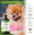 Hypoallergenic Dog Coat Conditioner- Detangles & Softens Fur, Calms Itching & Dryness, Organic Aloe Vera & Manuka Honey