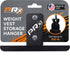 PRx Performance Wall-Mounted Heavy Duty Storage Hanger for Weight Vests, Tactical Gear, Backpacks, Body Armor Plate