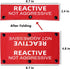 Reactive Not Aggressive Dog Leash Sleeve Wrap, Red Cover for Reactive Dogs, Gift for Dog Owners