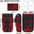 IronSeals Tactical Phone Holster Pouch, Molle Attachment Waist Bag for 4.7"-6.9" Phones with Tactical Gear Clip