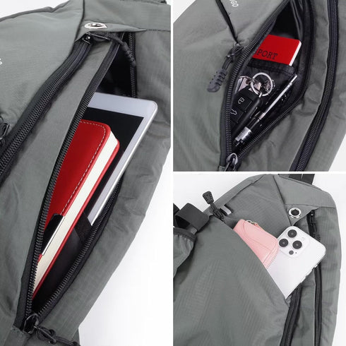 TITECOUGO Sling Bag Crossbody Shoulder Outdoor Travel Hiking Backpack for Women & Men