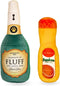 Bark Bros - Paw-mosa Mimosa Plush Squeaky Dog Toy Bottle Parody Two Pack, Cute Dog Birthday Gifts
