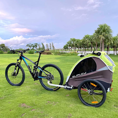 Steel Hitch for Burley Bike Trailer - 12.2 MM Hitch Compatible with Burley Bee, Honey Bee, Old Models