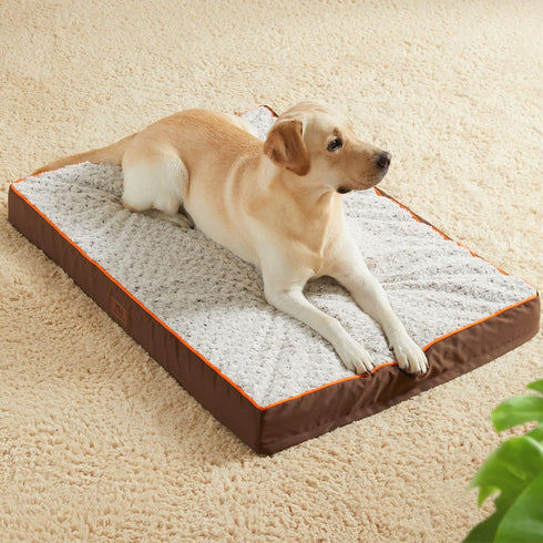 WESTERN HOME WH Large Dog Bed, Jumbo, Medium Dogs, Orthopedic Waterproof Mattress with Removable Washable Cover, Thick