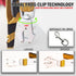 Tactical Dog Leash for Large Dogs, Heavy Duty Elastic Bungee with Car Seat Belt Clip, Brown