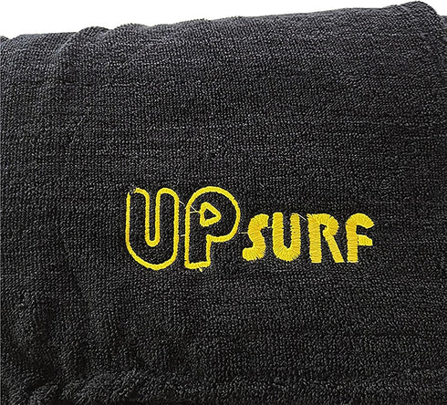 320GSM 100% UP SURF Surf Poncho Wetsuit Changing Robe Poncho with Hood for Swim, Beach Sports Terry Cloth Cotton