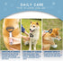 Deshedding Dog Brush - Undercoat Rake for Cats & Dogs - Double Sided Brush for Shedding and Dematting Comb Grooming