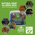 Only Natural Pet Allergy, Skin & Coat Hemp Soft Chews - Allergy Immune Bites for Dogs, Omega 3 Supplement, Hemp Oil - Calming Treats for Itchy Skin Relief, Hot Spot - (60 Count)