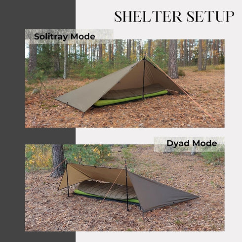 Backpacking onewind Portable Privacy Shower Tent with Pole, Ultralight Camping Shower Shelter Portable Toilet Tent