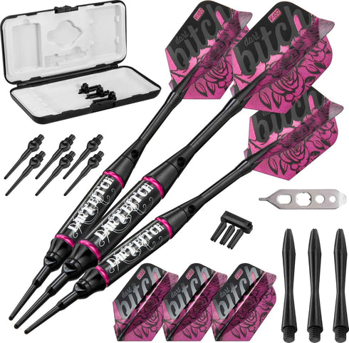 Viper Vanity Soft Tip Darts with Storage/Travel Case, 16 Grams