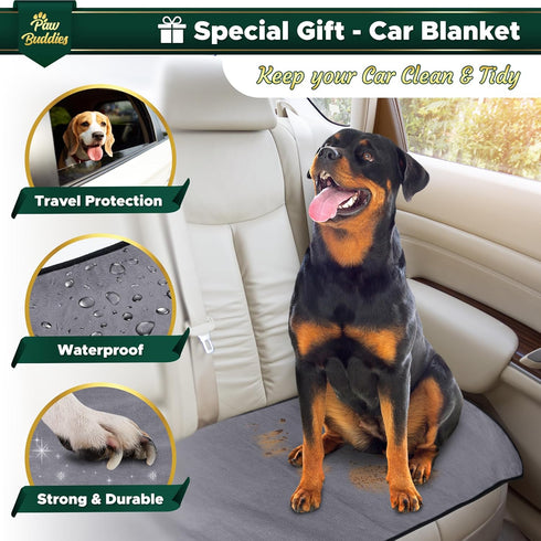 Paw Buddies Waterproof Blanket, Queen Size Intimacy Blanket for Adults, Ultra-Soft Noiseless Mattress Protector