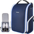 YOREPEK Golf Shoe Bag, 3 Pockets for Socks, Gloves, Tees, Balls, Brush, Zippered Sport Carrier with Ventilation