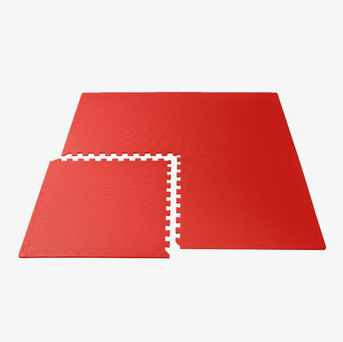 3/8" We Sell Mats Thick Multipurpose EVA Foam Exercise Floor Mat, Interlocking Tiles, Anti-Fatigue for Home or Gym