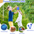 Indestructible Squeaky Dog Ball, Relieves Anxiety, Cleans Teeth, Interactive Chew Toy for Large Breeds, Outdoor