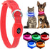 Light Up Dog Collars - Reflective LED Dog Collar, Rechargeable Cat Collar, Glowing Lights for Small Dogs & Cats