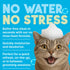 TropiClean No Rinse Waterless Cat Shampoo, Dandruff Treatment, Moisturizing Dry Shampoo, Aqua de Coco Scent