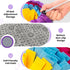 19*19 inch PETCARE Snuffle Mat for Dogs Adjustable Slow Feeder Bowl Interactive Enrichment Puzzle Toys for Small Medium