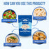 2-pack 0.8 (1.6 Thousand Lakes Freeze Dried Vegetables - Cauliflower Florets and Stems ounces ounces total) | No Salt