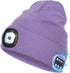 Wmcaps Bluetooth Beanie with Light, Unisex USB Rechargeable 4 LED Hat with Cordless Headphones, Unique Gifts for Men