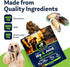 Level Up Pup LVL Up Pup Dog Joint Supplement for Senior Dogs Hip & Joint Supplement for Dogs with Glucosamine