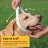 SVD.PET Dog Prong Collar for No-Pull Training, Adjustable Pinch Collar for Large Dogs (White, Large Size)