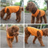 2018 Pet Clothes Dog T-Shirt Tanks Vests for Small Medium Large Dogs, 100% Cotton Summer Vest, Classic (L, Orange)