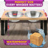 Elevated Cat Bowls, Raised Stainless Steel Bowls for Indoor Cats, Tilted Cat Food Dishes, Feeding Station
