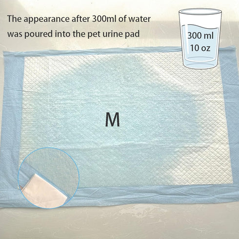 100 Hedgehog12.9"x17.7" Pcs Guinea Pig Pee Pads, Disposable Rabbit Cage Liners Bunny Potty Training Accessories