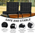 (1pcs) Aliphon Stadium Seat for Bleachers with Back Support and Cushion, Bleacher Seats with Shoulder Strap and Cup