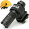 Firefighter Helmet Light - 3.5 in x 1.5 in White LED Hard Hat Light with 360 Degree Rotation and Weatherproof Design